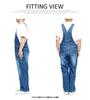 One Colors Men's Plus Size Denim Overalls, Relaxed Fit, One Wash, XL