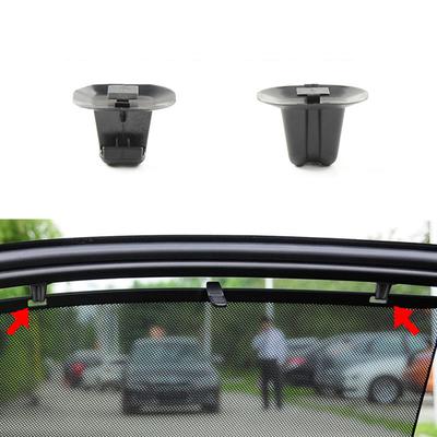 Para BMW Serie 3 320 330 Parasol clip de hebilla E90 F35 Soporte de gancho para parasol de ventana trasera 51357183938