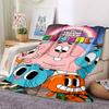 1pc Gumball Blanket Versatile for Couch, Office Bed