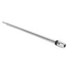 Screw Bit Holder Magnetic Silver Carbon Steel 14in Hex Shank 300mm Length for Electric Drill
