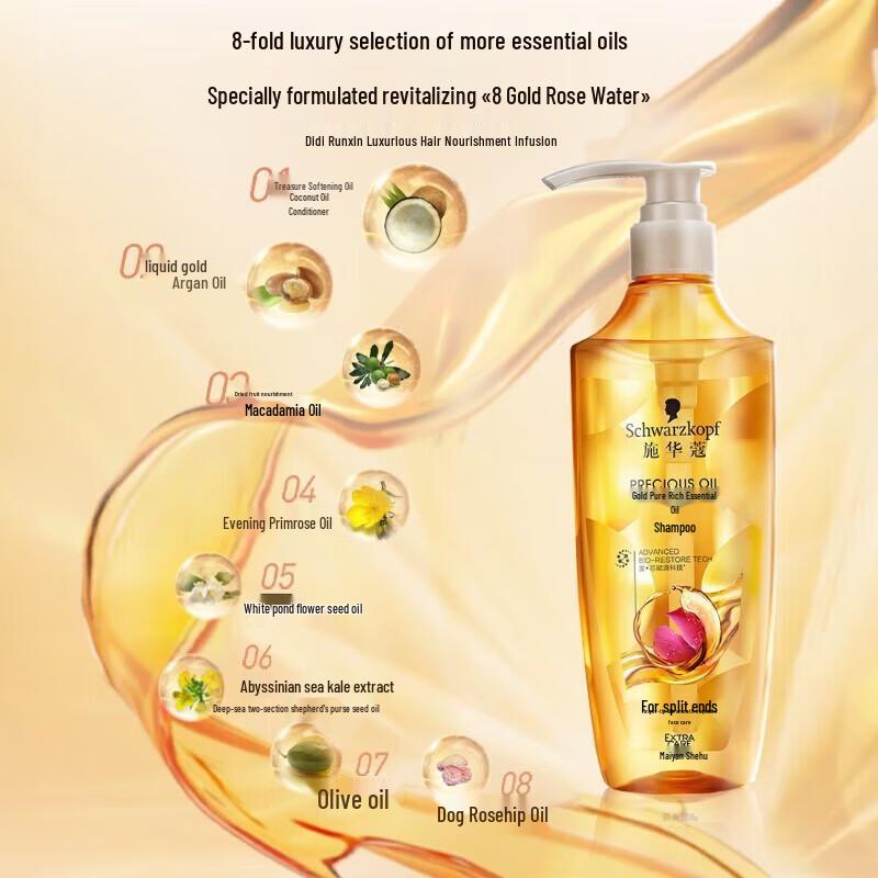Schwarzkopf Gold Pure Nourishing Essential Oil Shampoo