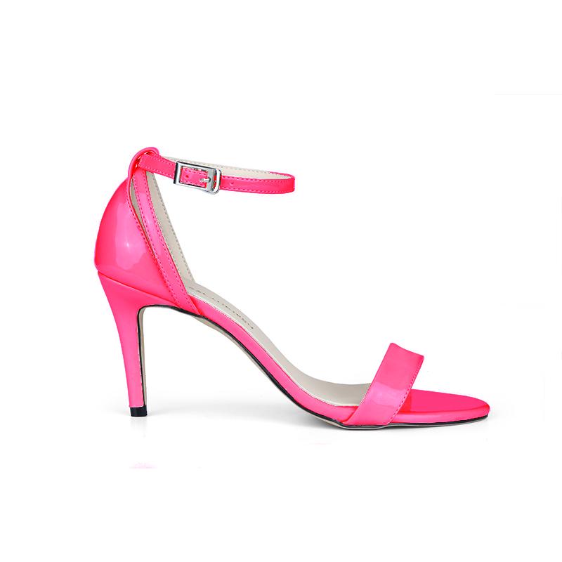 Ženy Sexy Otevřená špička Kotníkové Pásky Vysoké podpatky Sandály Boty Jehlové podpatky Sandály Párty lodičky