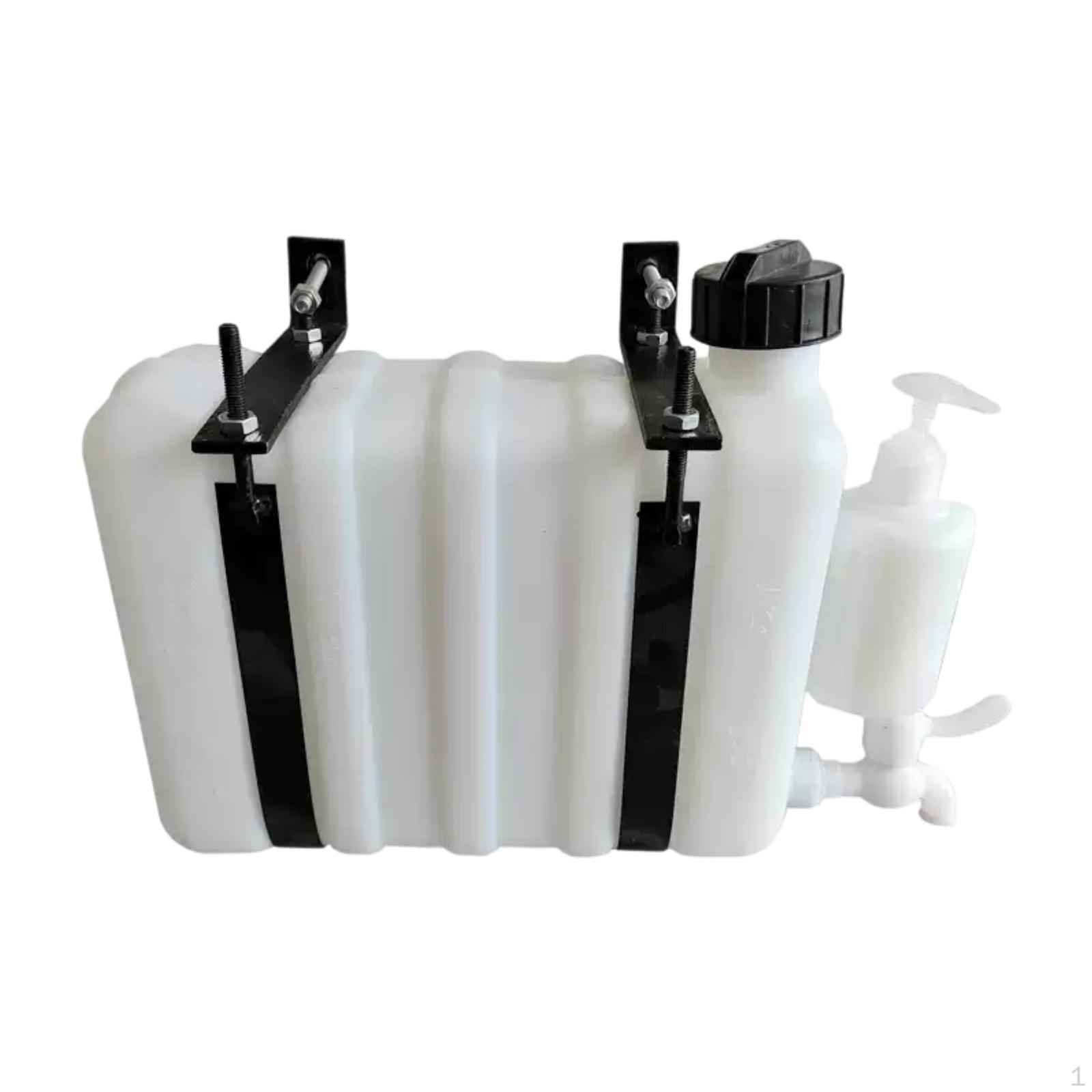 

Hanging Water Container Accessory Space Saving Professional Portable Jug White for Trailers, Length 44 cm
