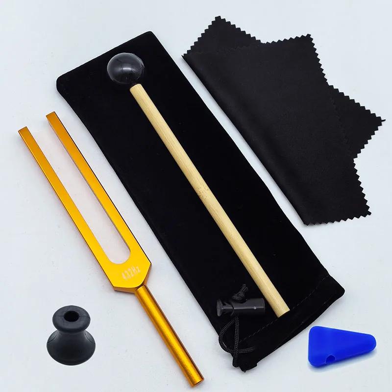 Colorful 432HZ Tuning Fork Aluminum Alloy Tuning Forks for Healing Sound Healing Percussion Instruments Yoga Meditation