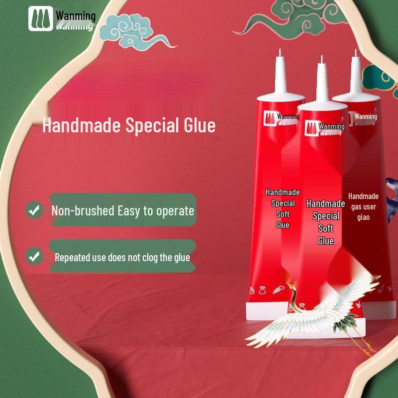 Wanming Transparent Non-Sticky DIY Handmade Glue for Kids' Crafts