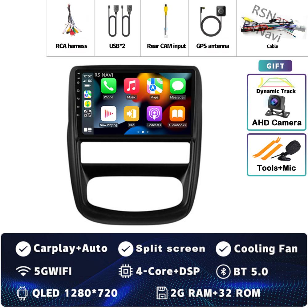 

Android 14 CarPlay Car Radio для Renault Duster 1 2010 - 2015 для Nissan Terrano 2014 - 2020 Мультимедиа Навигация GPS Стерео BT