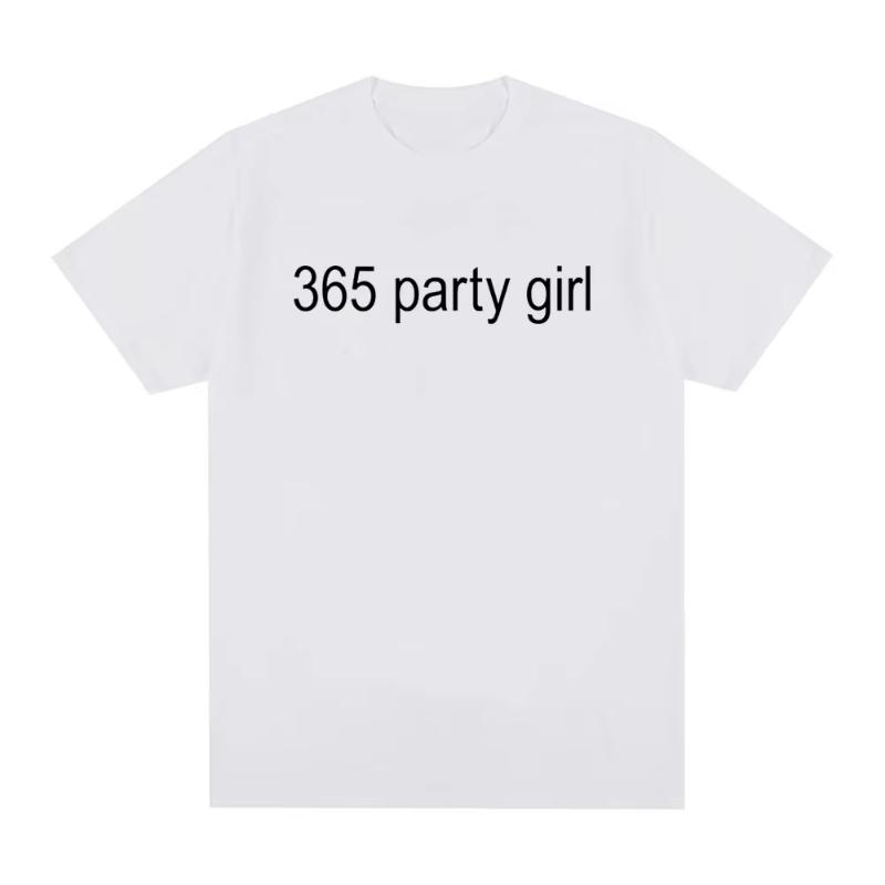 

365 Party Girl Charli XCX Brat 360 Album T Shirt Men s Women Fashion Harajuku T-shirt Cotton Casual Cozy Oversized T-shirts ... 5XL різнокольоровий