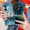 Abstract Oil Painting Phone Case for OPPO Reno 14 13 12 11 10 9 8 7 6 5 F T Pro 5G Soft TPU Shockproof Cover