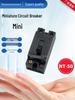 NT50 Black 2P Miniature Circuit Breaker 40A/20A, Flame Retardant, Pure Copper.