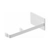 Jitsugyo 5910 Magnetic Bathroom Door Stopper White Approx. W9 X D19.5 X H6cm Tower Door Stopper Easy Installation