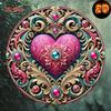 Flat 2D Metal Sign Board Hanging Decorative Wall Art 20x20cm