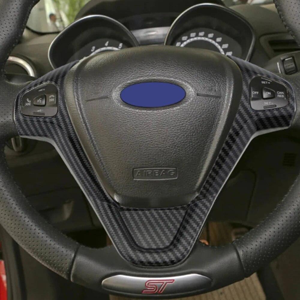 My good car Autocolante decorative pentru panou de volan pentru Ford Fiesta MK7 2009 - 2017 Ecosport 2012-2017