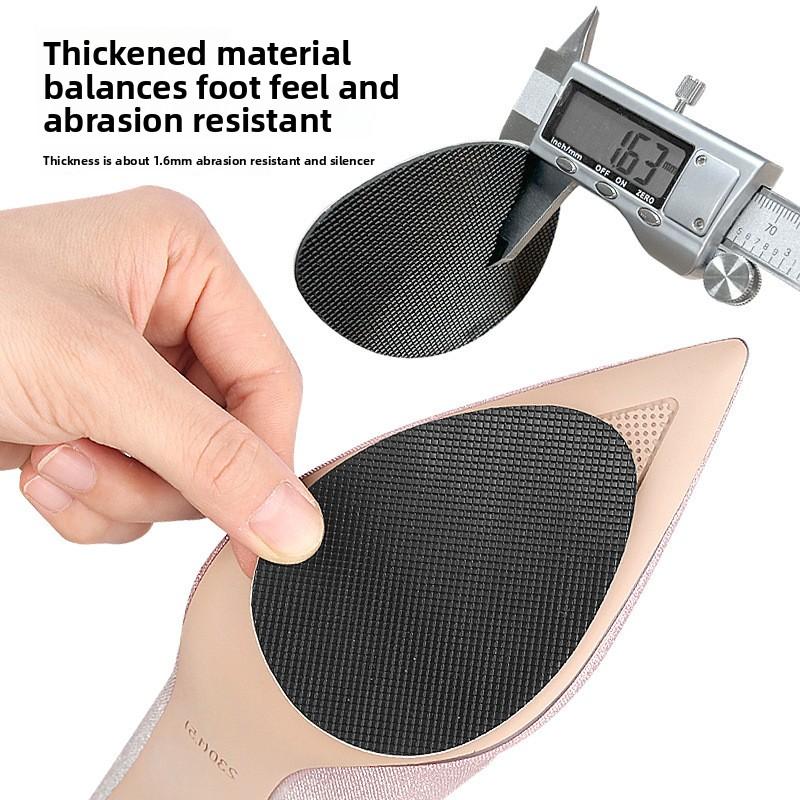 Men's and Women's Sole Anti-skid Sticker, Wear-resistant Rubber Pad, High Heels Forefoot Sticker, Bottom Sole Sticker, Anti-skid Sticker