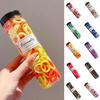 100Pcs Girl Hair Ties Anti Fall Candy Colors Headwear Elastic Fixing Hair Ropes Hair Accessories