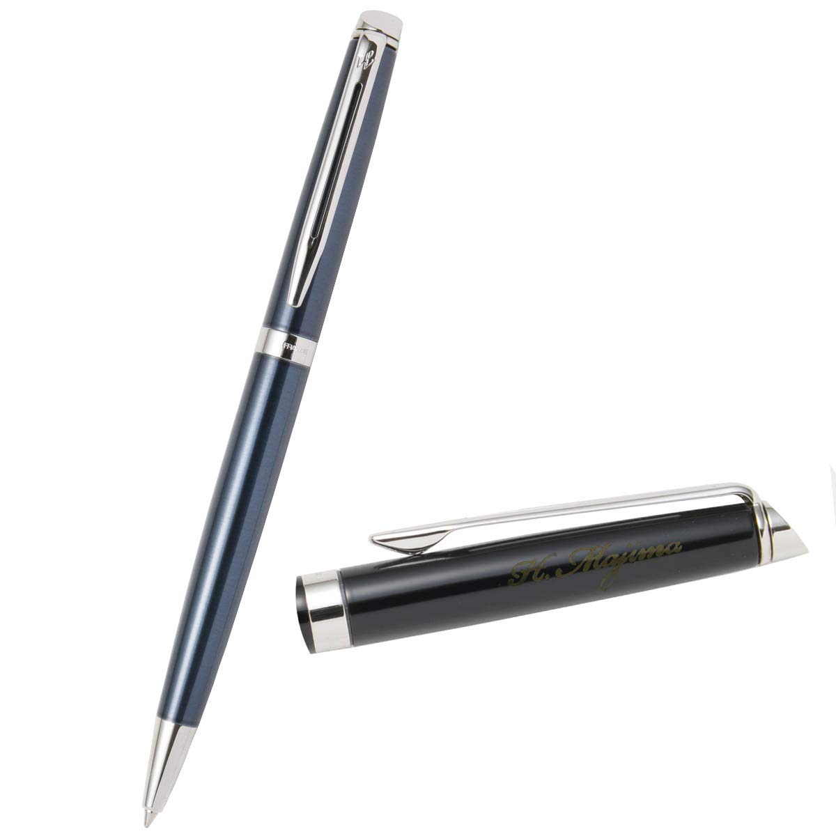 

Шариковая ручка WATERMAN Waterman пишущий инструмент Metropolitan Essential брендовая роскошная шариковая ручка Металлический синий CTBP Персонализированная [Персонализированная]