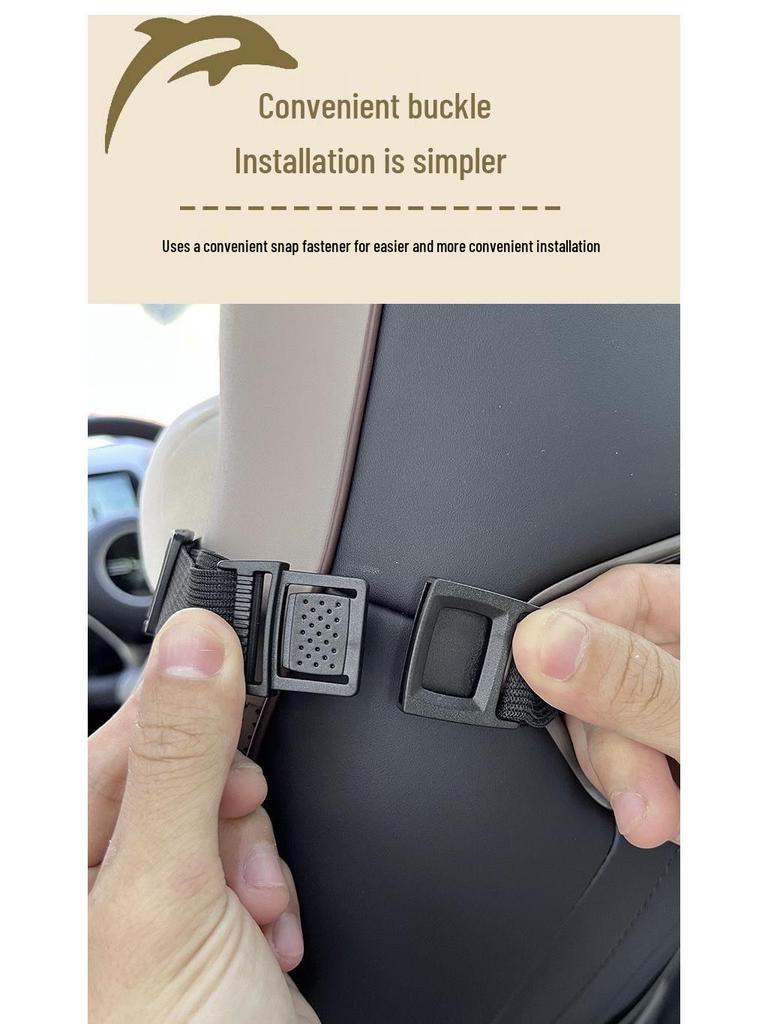 New Energy Sports Seat Headrest & Car Lumbar Support for Tesla, Mercedes-Benz, BYD, Lynk - Neck Protection