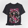 Camiseta Gráfica de Anime de Nezuko, Camiseta de Anime Demon Slayer, Camiseta de Anime Unisex, Manga