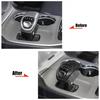Carbon Fiber Gear Box Shift Knob Decor Cover Trim For Jeep Grand Cherokee 14-15