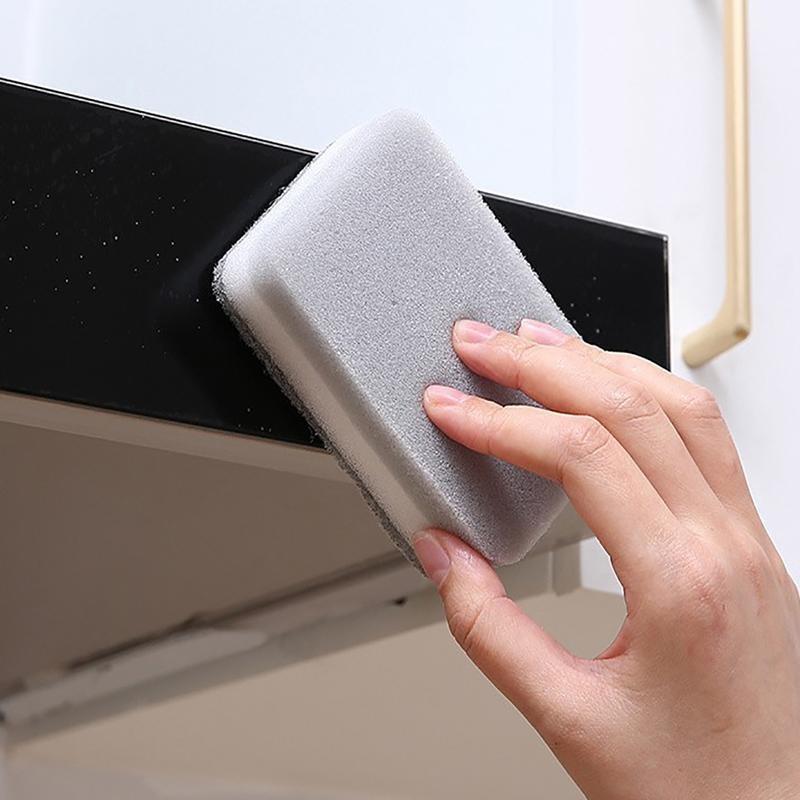 5Pcs Double-sided Cleaning Sponge Household Scouring Pad Kitchen Wipe Reusable Dishwashing Sponge Cloth Dish Cleaning Towels Accessories