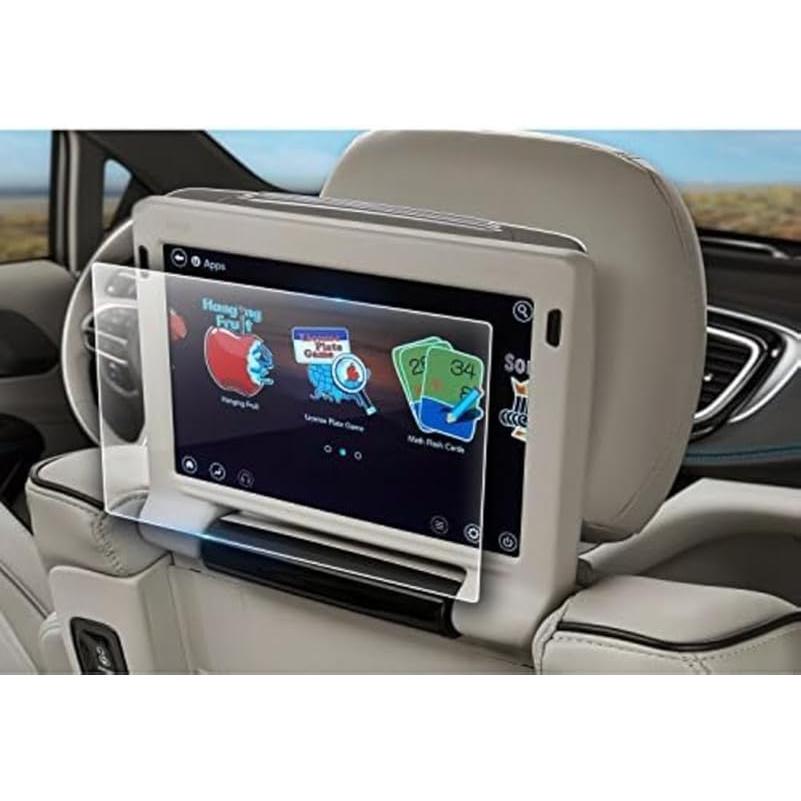 LFOTPP Подходит для 2 шт. 2017 2018 2019 2020-2024 Chrysler Pacifica 10-дюймовый Защитное стекло экрана телевизора на заднем сиденье, Экран телевизора на подголовнике развлекательной системы заднего сиденья 2018-2024 Chrysler Pacifi