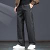 Men's Loose Straight Fit Water-Repellent Softshell Outdoor Pants