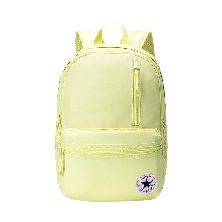 New Converse Polyester Backpack Unisex Yellow Cream CV2533284GS-004