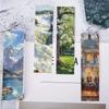 30 STÜCKE Ölgemälde Landschaft Lesezeichen Zimmer Laptop Hintergrund Wanddeko Gepäck Ästhetische Dekorationen Kunst Bildkarte Lesezeichen