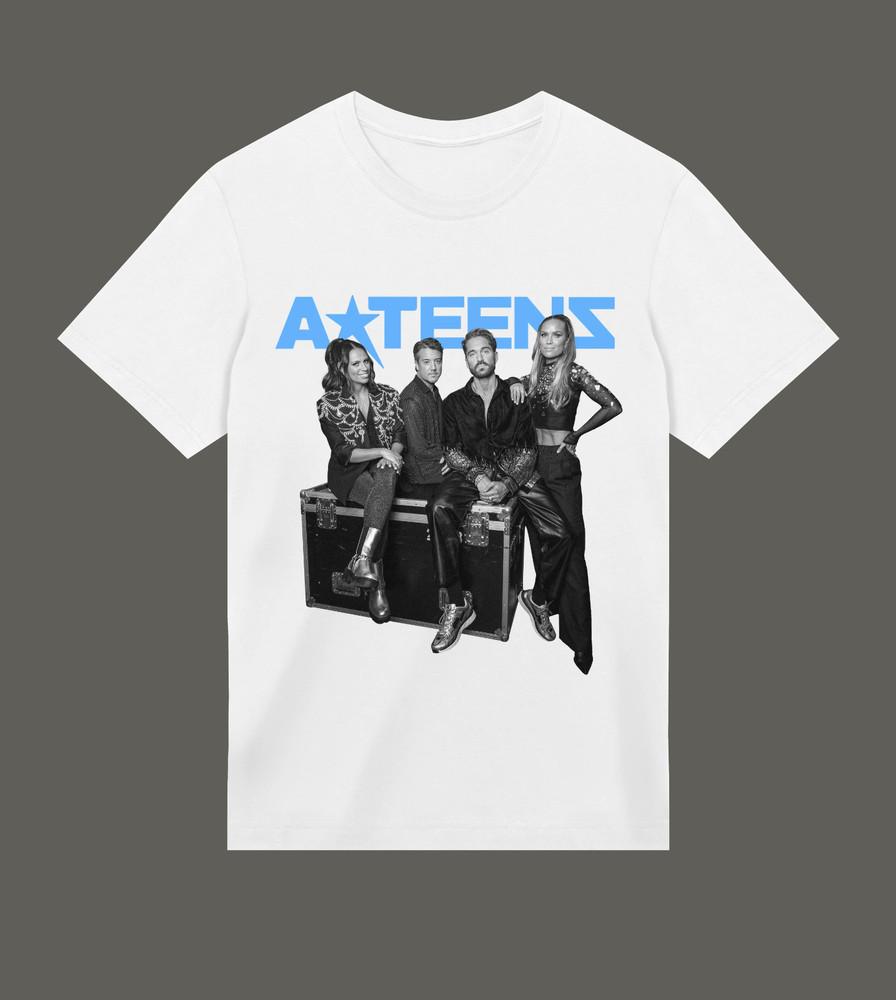 NEW ATeens Band Album Heavy Cotton White T Shirt S5XL AG799 Unisex T-Shirt XXXXL