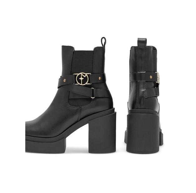 Черные ботильоны Eva Minge HONDA-01