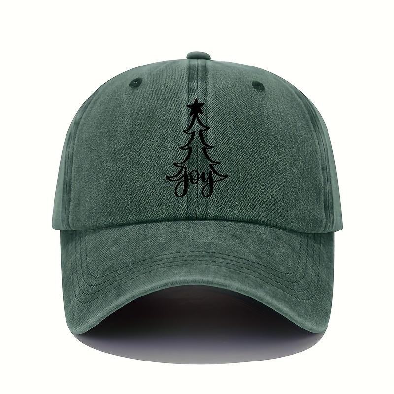 

Christmas Print Retro Lightweight Washable Women S Baseball Cap With Adjustable Sun Visor Holiday Event Hat Adjustable