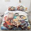 Game Genshin Impact Bedding Set Printed Bed Set With Pillowcase Duvet Cover Soft Single Double Queen Super King Size Kids Adult