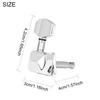 IRIN Folk Guitar String Tuning Pegs Semi-Closed/All-Closed Metal Guitar String Button Tuner Machine Heads Guitar Accessories