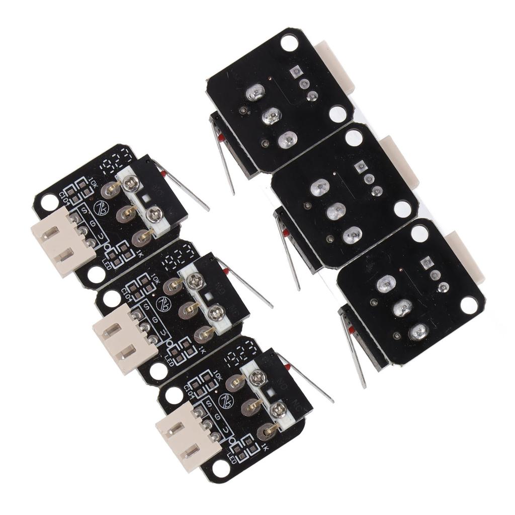6Pcs Printer Limit Switch 3 Pin N   ON   C Control Durable Better Toughness 3D Printer Parts