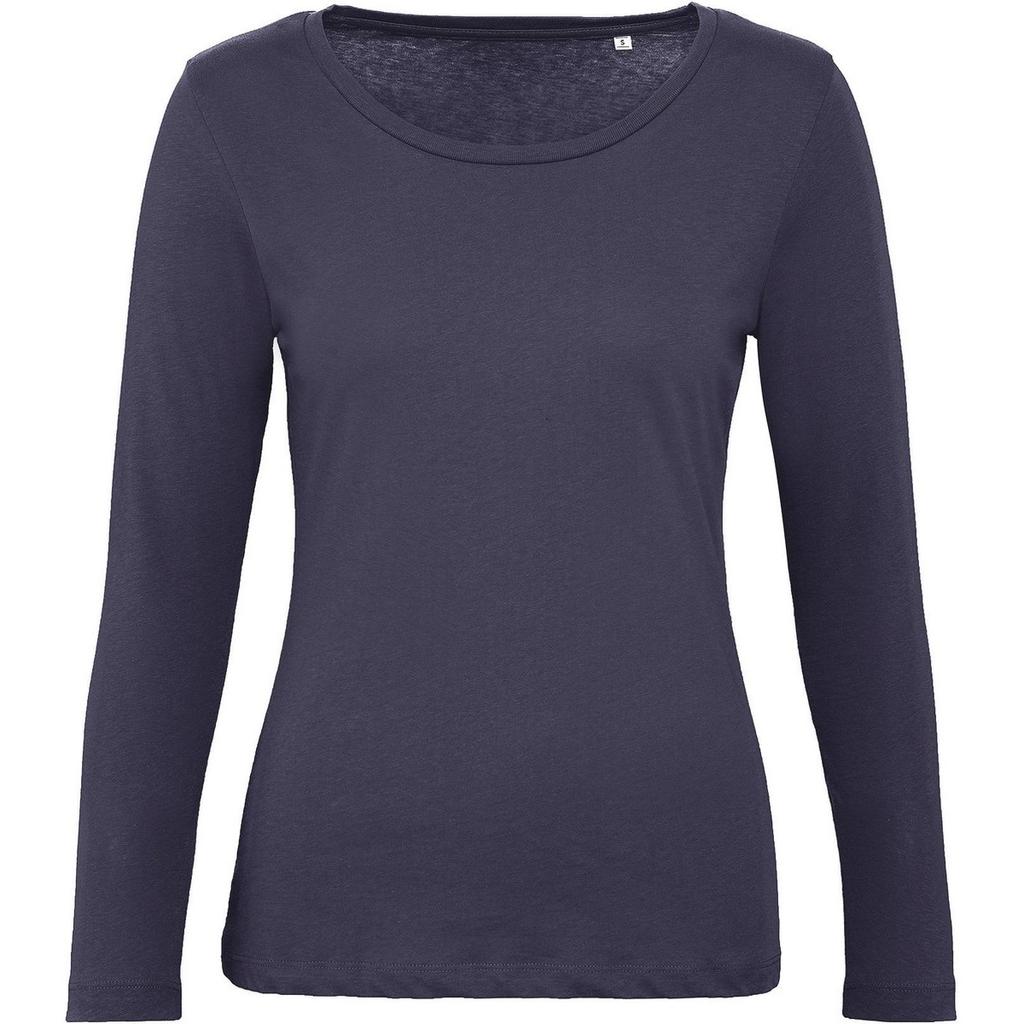 B&C Damen/Damen Inspire Bio Langarm-T-Shirt