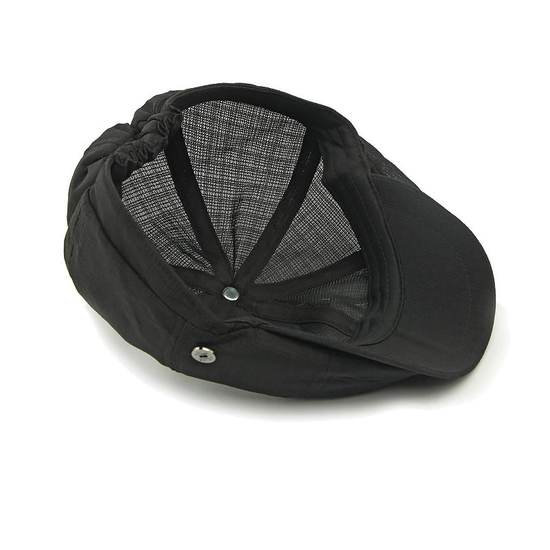 Summer Outdoor Men Sunscreen Octagonal Cap British Women Vintage Beret Breathable Duck Tongue Newsboy Cap