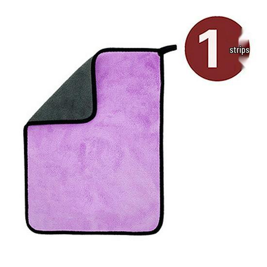 Large Double-Sided Thickened Car Wash Towel – Lint-Free, Super Absorbent Microfiber Cloth 25x25cm
