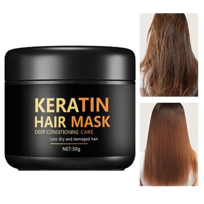 Karsell Kolajen Saç Maskesi Keratin Saç Maskesi Hasarlı Saçlar İçin - Kıvırcık veya Düz İnce Saçlar İçin Argan Yağı Saç Kremi 50g