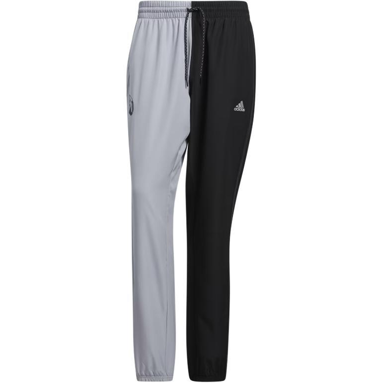 Men s adidas Colorblock Basketball Sports Pants/Trousers/Joggers Gray GL7097 XL