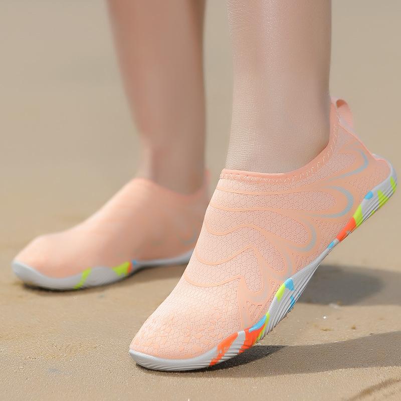 

Обувь для плавания для родителей и детей, обувь для ручья, мужская и женская, пляжная, нескользящая, с толстой подошвой, быстросохнущая, для детей и взрослых, обувь для плавания, обувь для пар 42