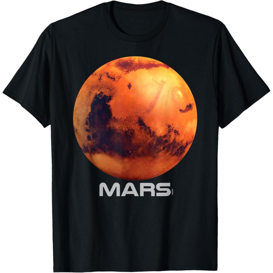

Mars Shirt, Solar System Planet T-Shirt T-Shirt XXXXXL чорний