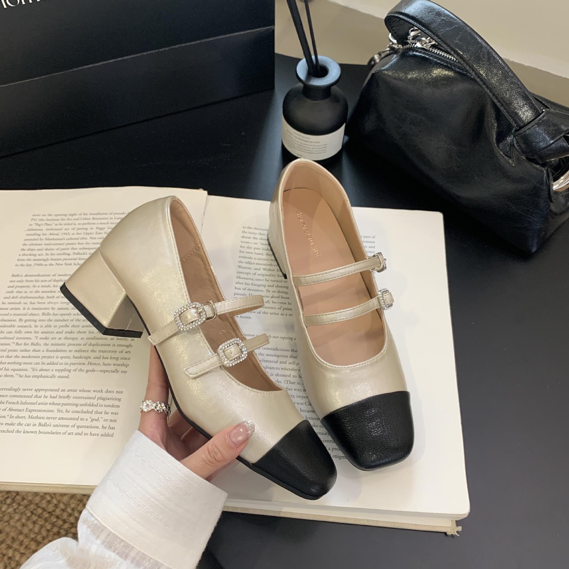 Women s Block Heel French Style Elegant Pumps - Elegant for Parties & Office 35