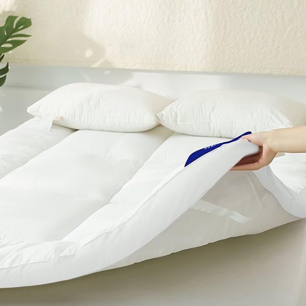 WTEMPO Zimní Zesílená Teplá Matrace z Jehněčí Vlny Domů Jednobarevná Tatami Plyšový Polštář Ložnice Ubytovna Hotel Jednolůžková a Dvojlůžková Pro Osoby Polstrované Prošívané Přikrývky