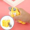 Cute Cheese Mouse Creative Tricky Scary Pinch Music Decompression Toy