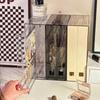Acrylic Transparent Jewelry Box Vertical High Capacity Drawer Organizers Necklace Bracelet Storage Portable Storage Boxes Gifts