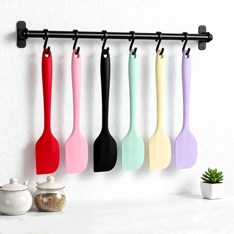 Silicone Cream Spatula Non-Stick Butter Spatula Heat-Resistant Kitchen Baking Tools Diy Cake Baking Tools