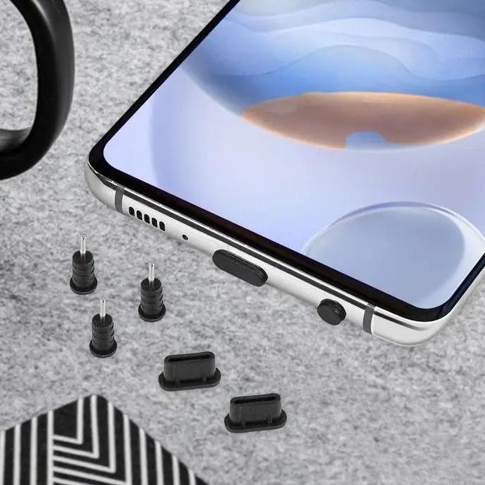 Type C Plug Dust Plug 3.5mm Headphone Plug USB Type-C Charge Port Protector Protective Covers Mobile Socket