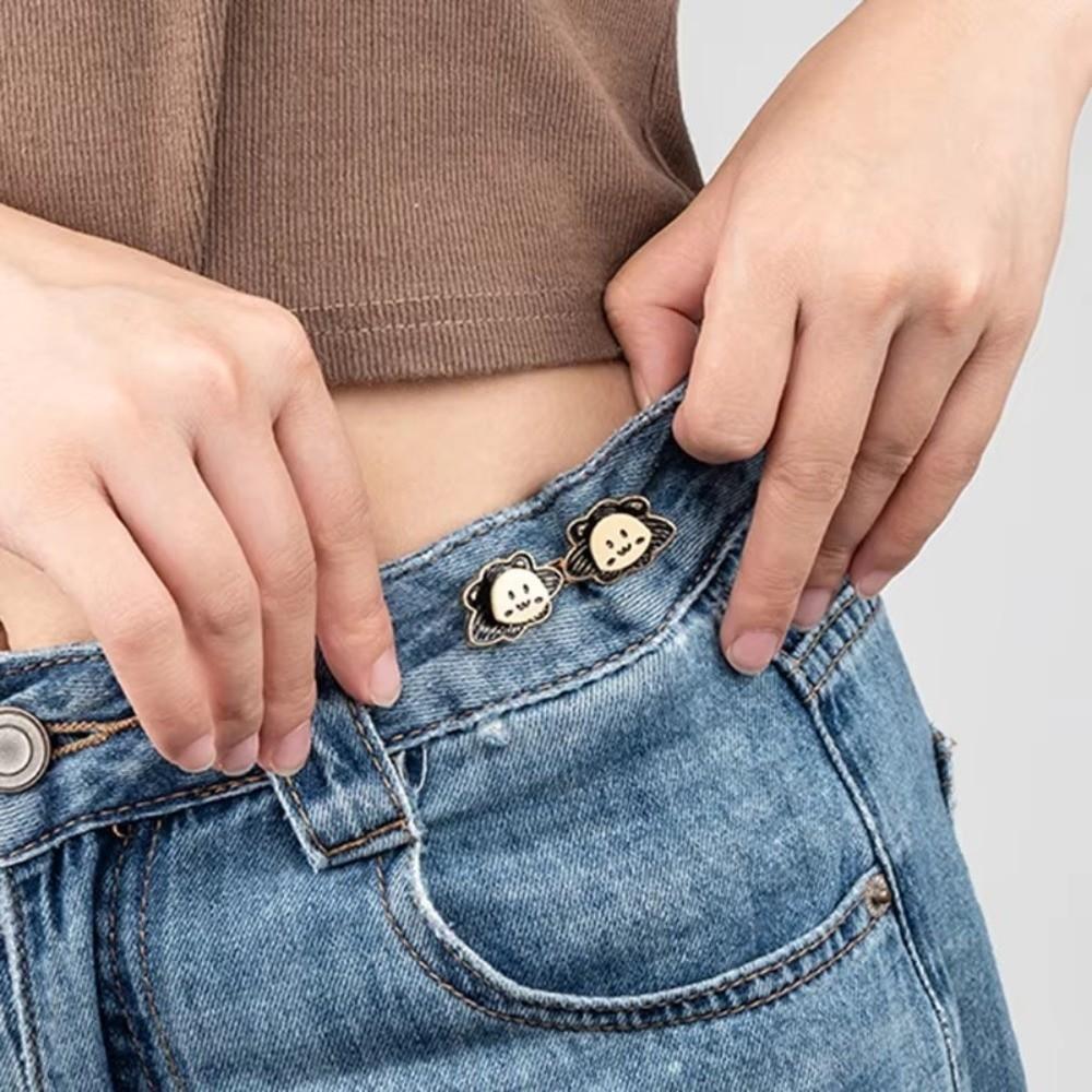 No-Sew Installation Pant Waist Tightener Effortless Waist Tighteners  Loose Jeans and Pants