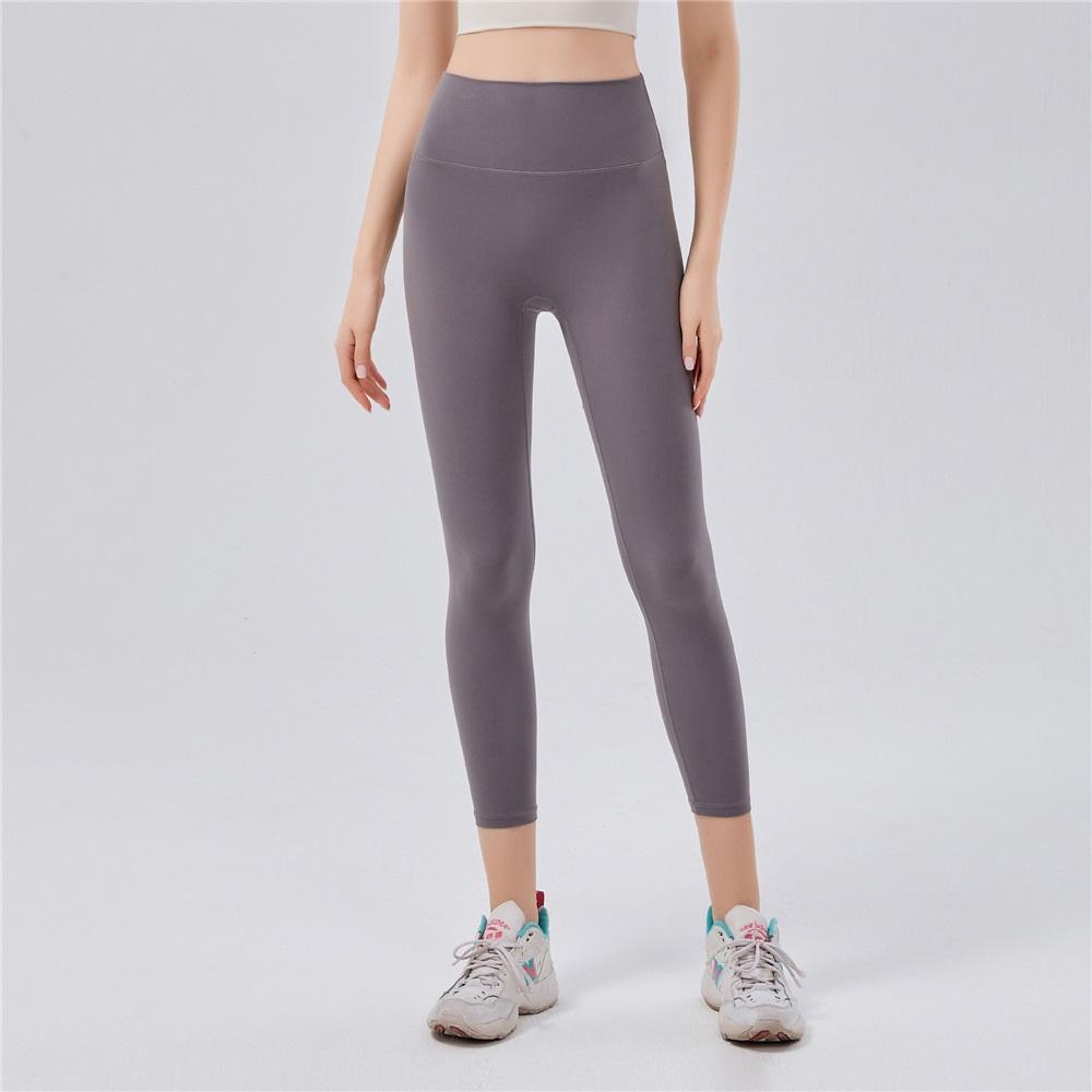 Quick Drying Yoga Pants For Women High Waist Slimming, Lifted Hips, Seven Quarter Pants, Sports, Wearing Tight Cycling Pants