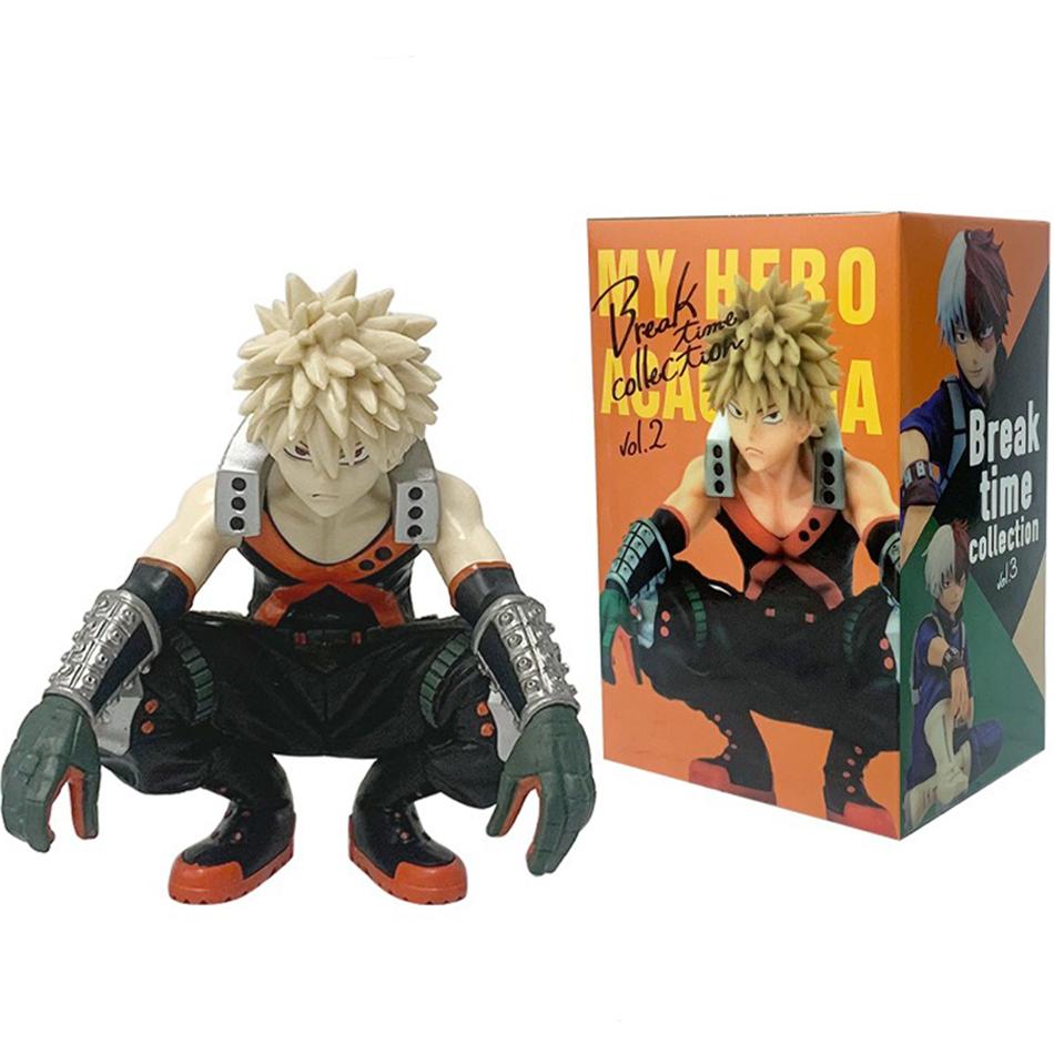 In Stock  Hero Academia Tsuyu Asui /Midoriya Izuku/Bakugou Katsuki/Todoroki So Figure Anime Model Dolls Toy Gift