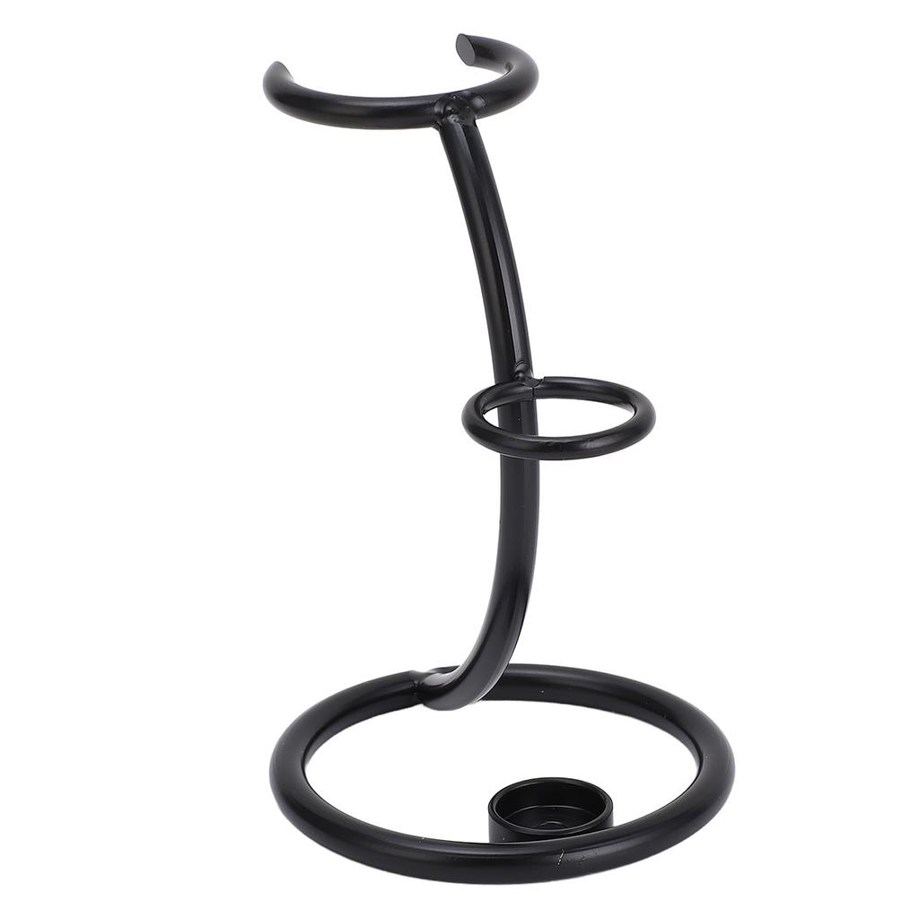 Stojan na holení Kovový univerzální držák Stojan na štětky na holení šetřící místo Stojan na štětky na vousy